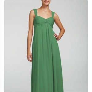 David’s Bridal Bridesmaid dress CLOVER green 4